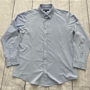 Mizzen and Main Leeward Dress Shirt Men’s trim XL